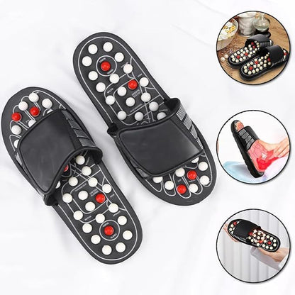 Acupressure Massage Slippers for Foot Reflexology (شبشب التدليك بالضغط لتحفيز نقاط القدم)